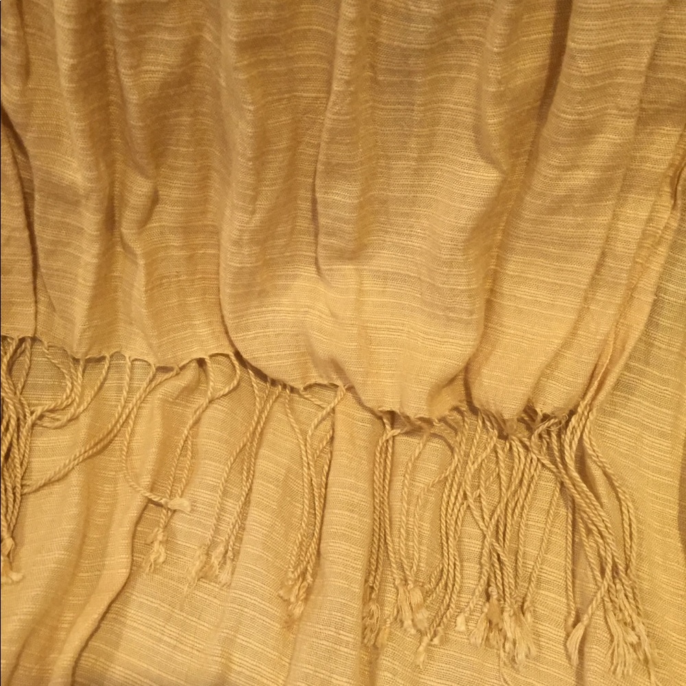 Lightweight Golden Scarf